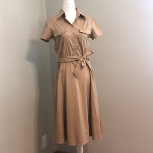 Tan dress